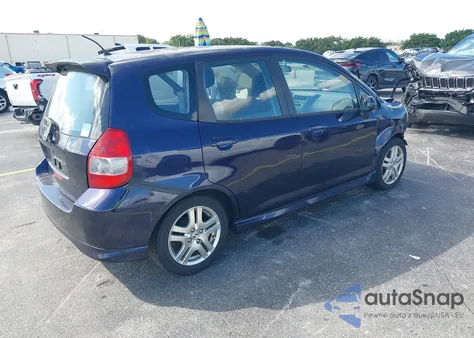 2008 Honda Fit Sport from USA, damaged, VIN JHMGD38698S040749
